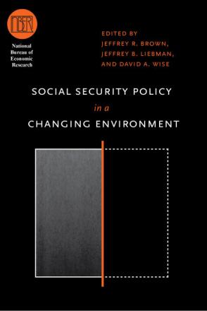 Social Security Policy in a Changing Environment