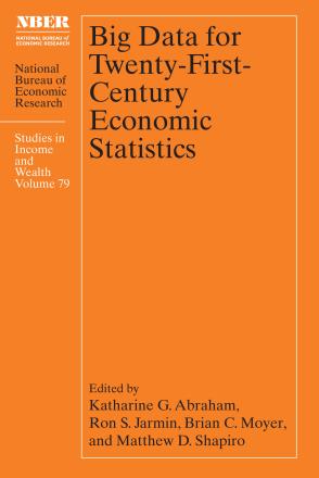 Big Data for Twenty-first-century Economics Statistics book cover