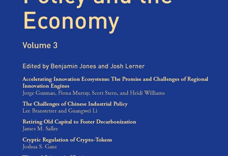 Entrepreneurship and Innovation Policy and the Economy, Volume 3