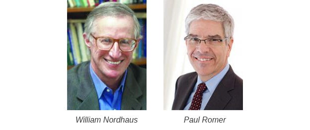 Nordhaus Romer Nobel Side-by-side