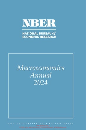 NBER Macroeconomics Annual 2024, volume 39