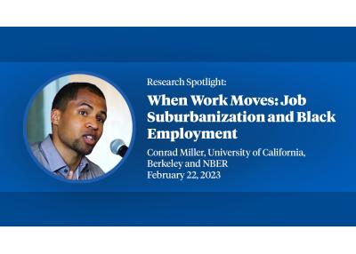 When Work Moves Job Suburbanization and Black Employment - Conrad Miller