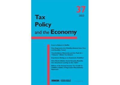 Tax Policy and the Economy, Volume 37