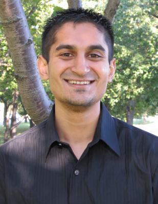 This is a photo of Dr. Arun G. Chandrasekhar.