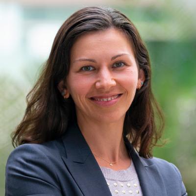 This is a photo of Dr. Anya Samek.