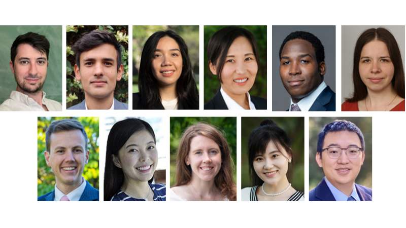 Postdoctoral Fellowships Awarded for 2022–23 Academic Year
