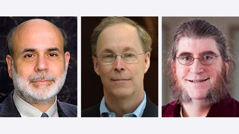 Ben Bernanke, Douglas Diamond, and Philip Dybvig