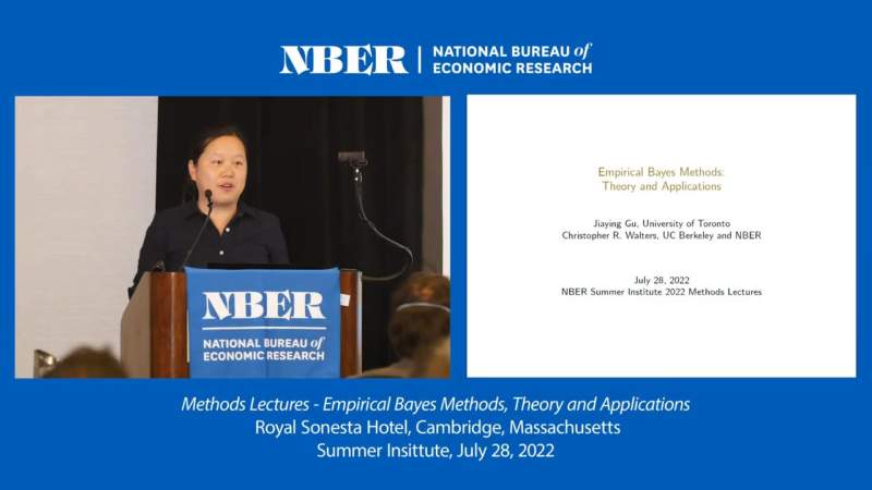 2022 Summer Institute Methods Lecture Jiaying Gu Presenter